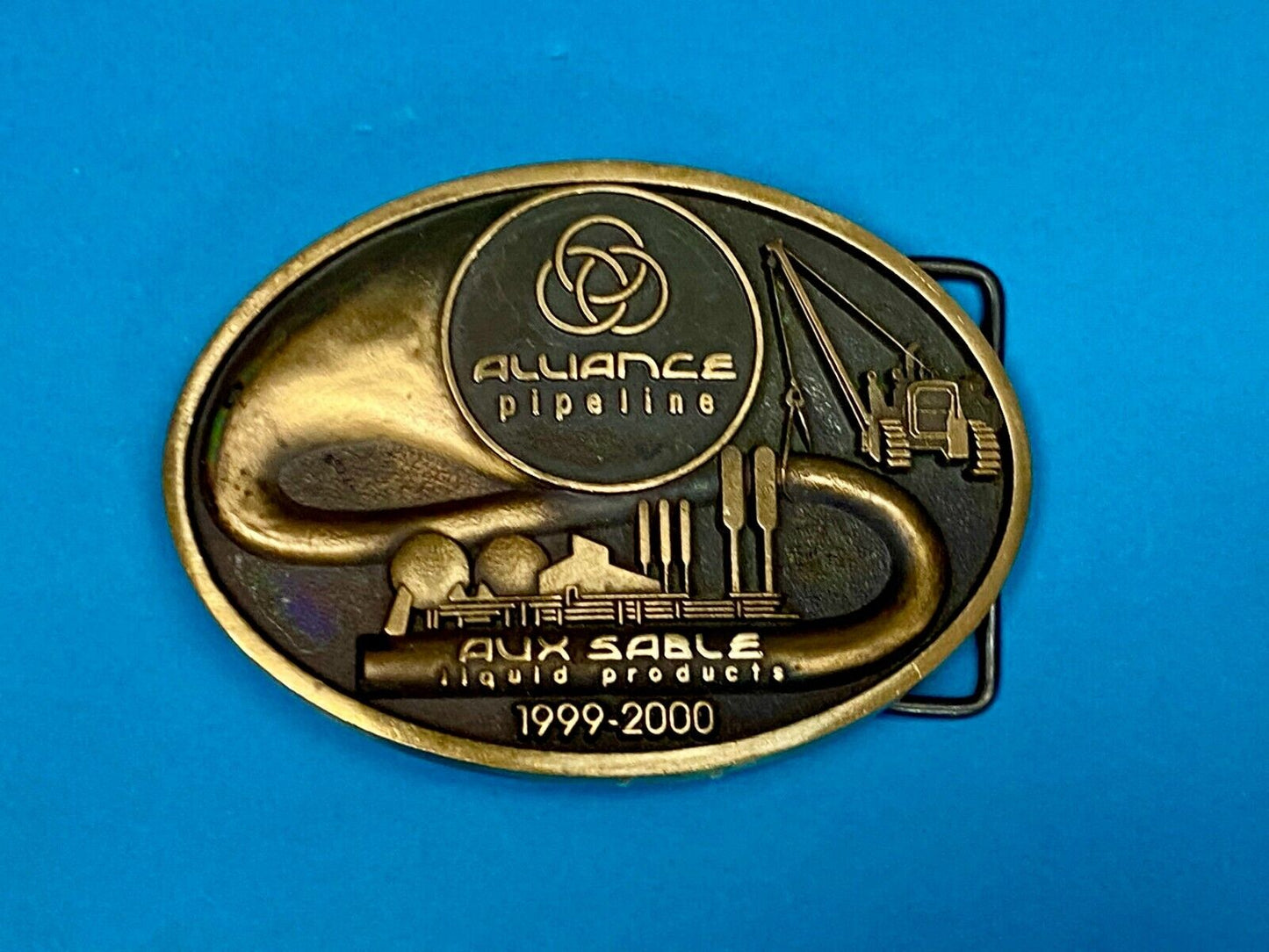 Alliance Pipeline Aux Sable Liquid Products Oil Ngl Extraction Belt Buckle