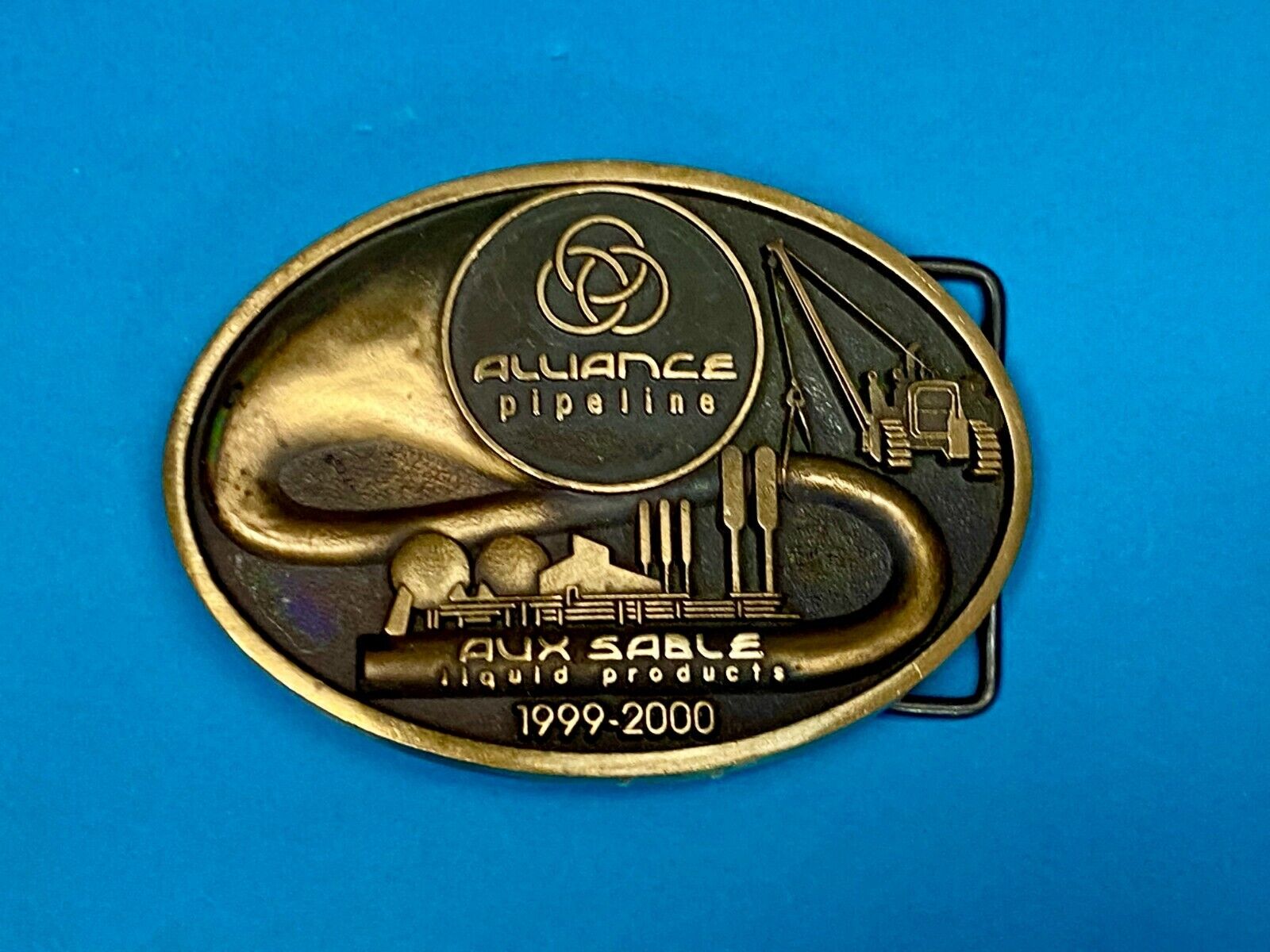 Alliance Pipeline Aux Sable Liquid Products Oil Ngl Extraction Belt Buckle