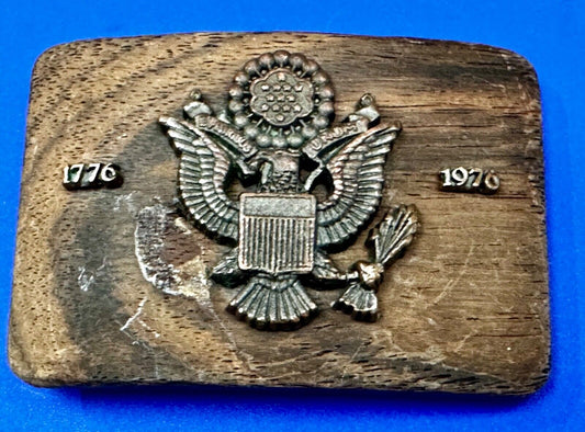 Belt Buckle bicentennial Spirit Of 76 Colorful Patriotic Marching Band American
