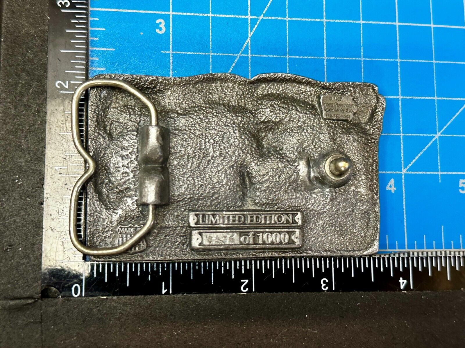 American Wildlife Birds Ducks Hunting Commemorative Vintage 1987 Belt Buckle