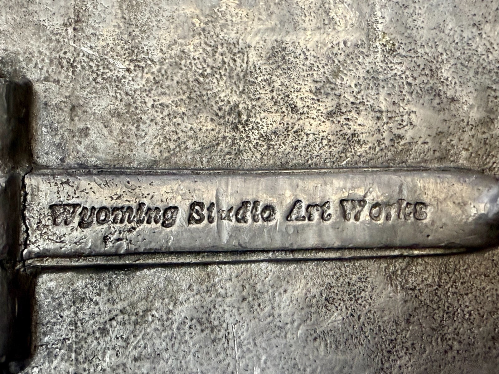 930 KAPR AM Radio Station Vintage 1976 Belt Buckle by Wyoming Studios Art Works