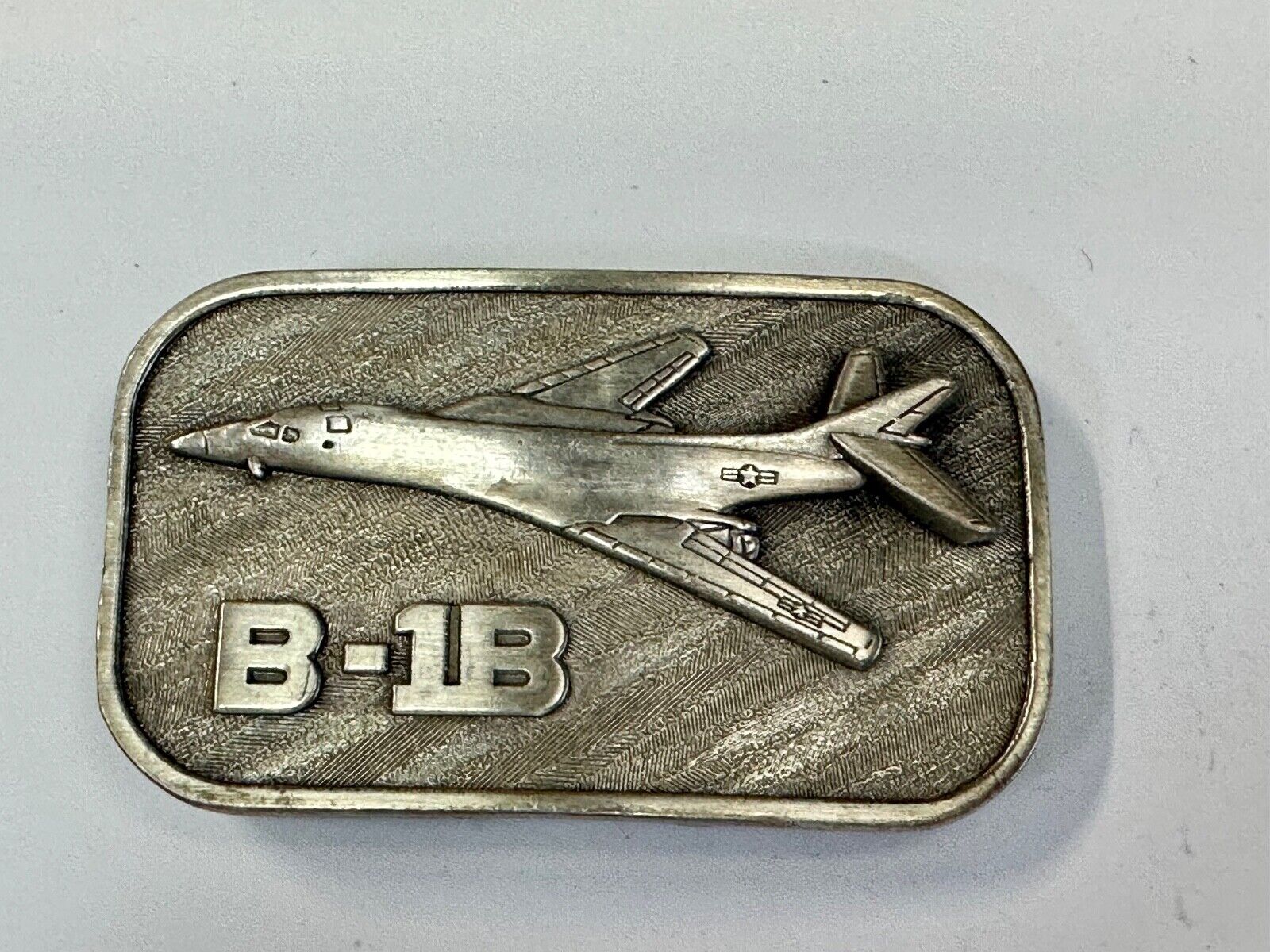 B-1B Military Aircraft Air Force Belt Buckle Connection Rockwell International