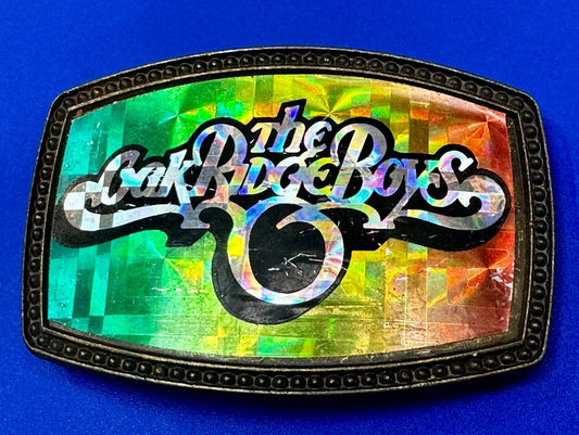 The Oak Ridge Boys - Music Band - Vintage Holographic Prism style Belt Buckle