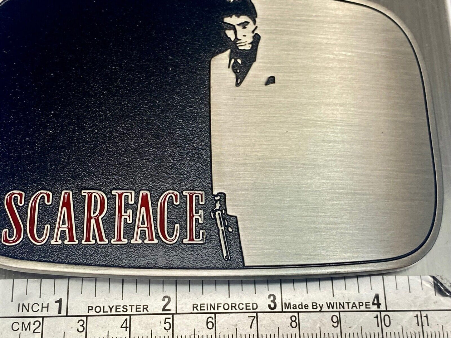 50 Pack!  Bulk lot of Scarface Movie belt buckle -  Resale Lot Grab Bag Project