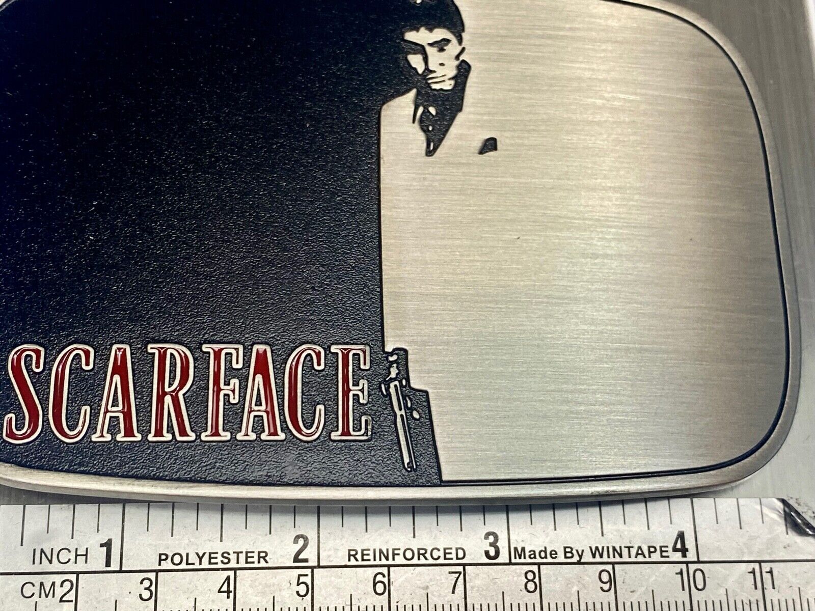 50 Pack!  Bulk lot of Scarface Movie belt buckle -  Resale Lot Grab Bag Project