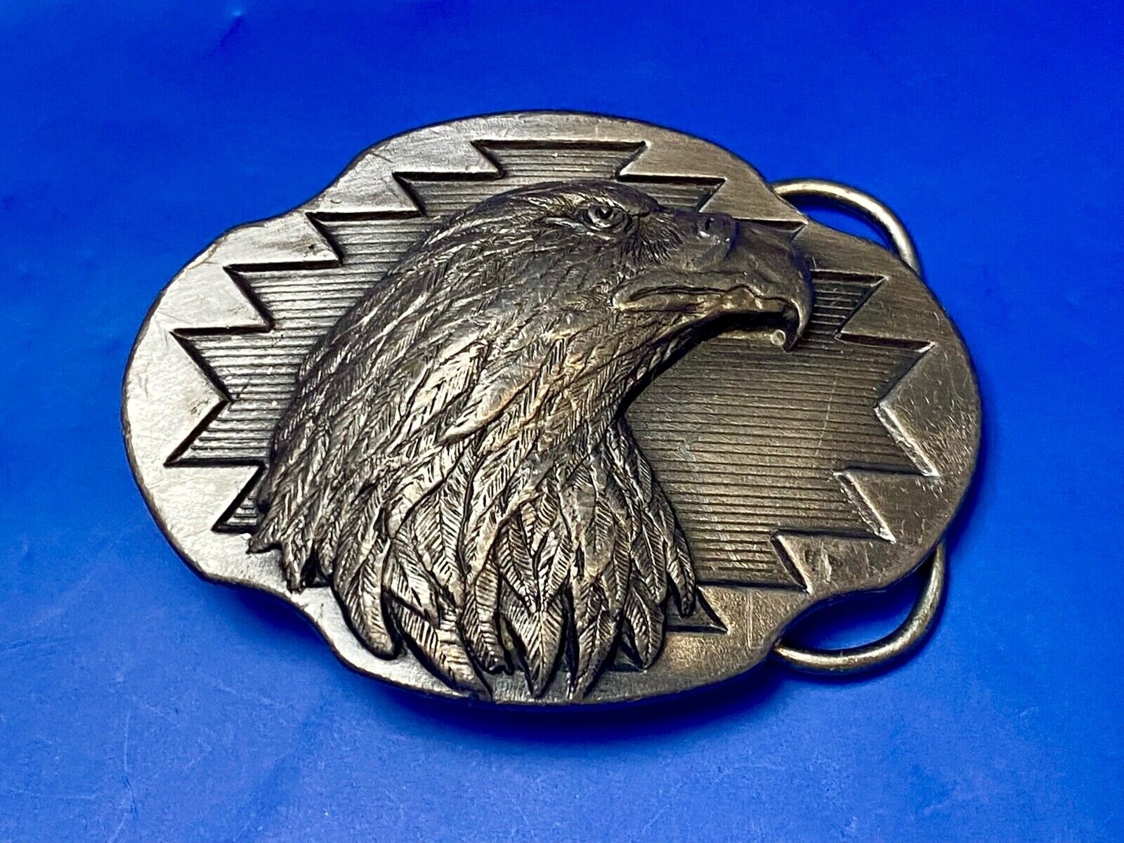Vintage Arroyo Grande Eagle Cut Out Belt Buckle A.G.-44