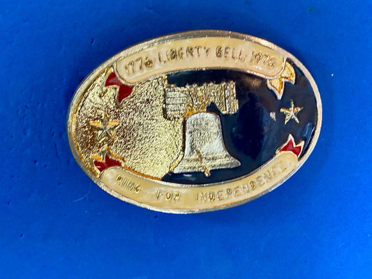 The Liberty Bell - Ring For Independence Belt Buckle God Bless The Usa