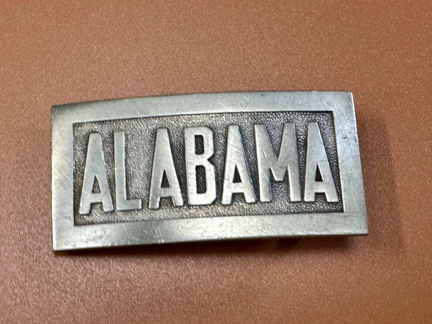 Alabama State - Antique uniform style formal dress belt buckle