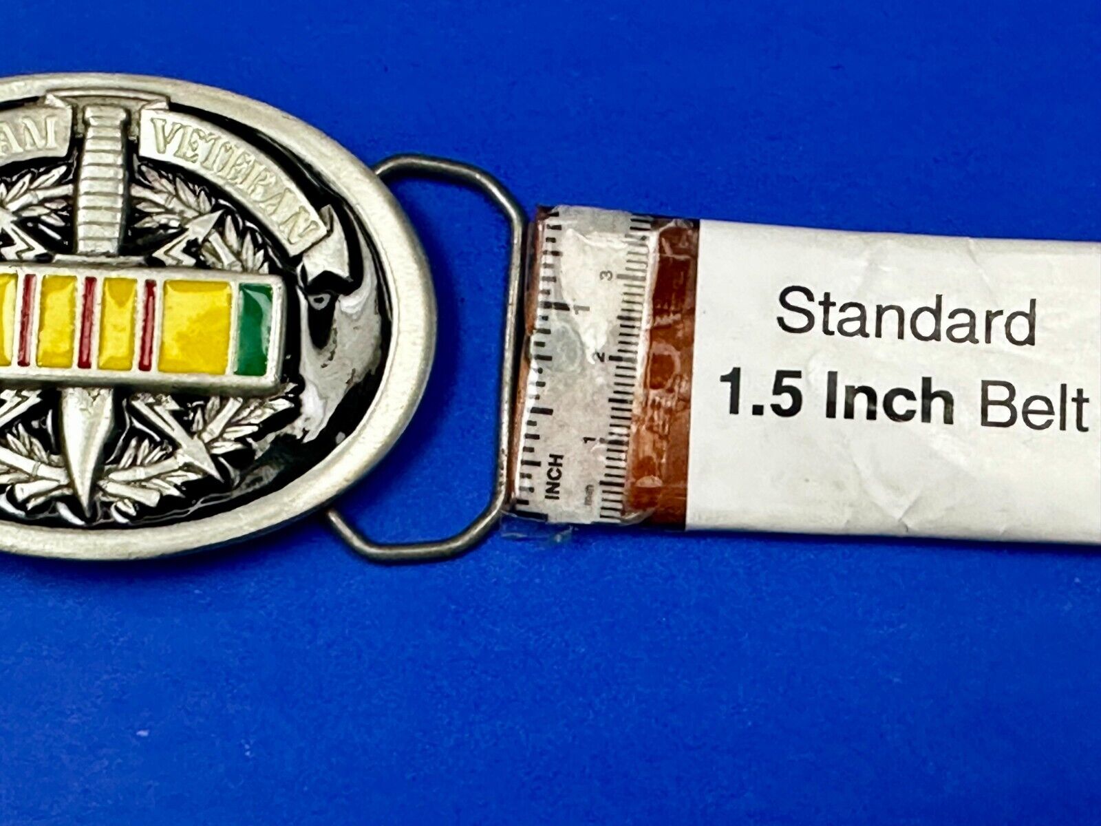 Veteran Vietnam Knife Emblem The Great American Belt Buckle co