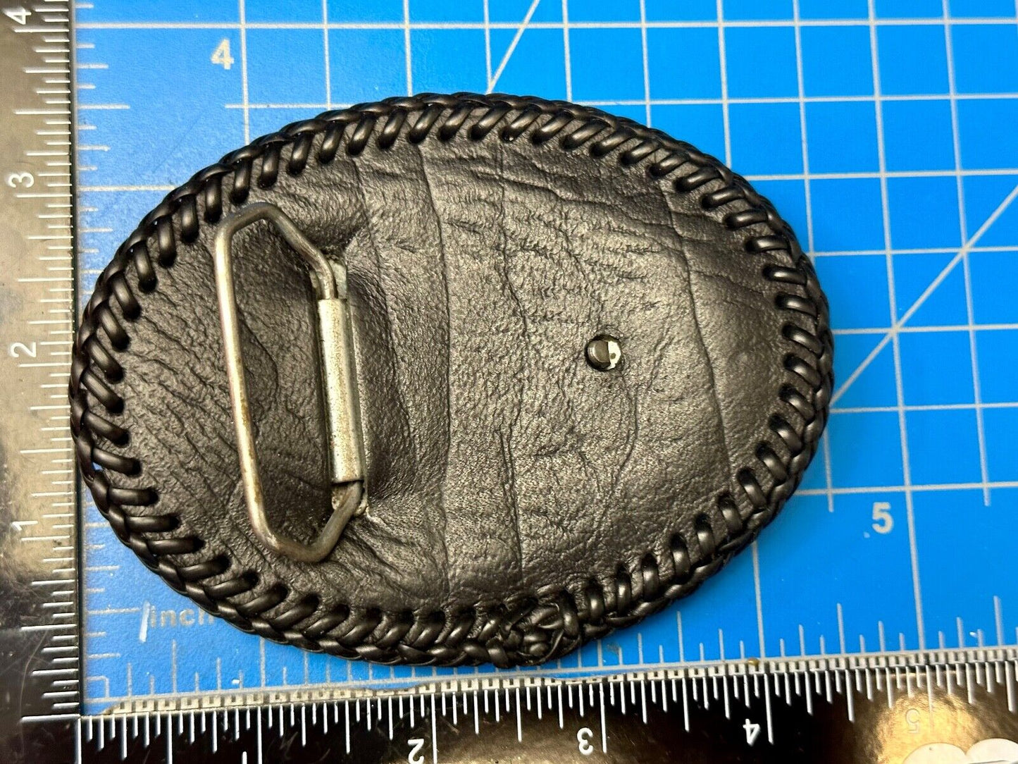 Vietnam War Memorial Three Soldiers Statue Washington DC Leather Belt Buckle