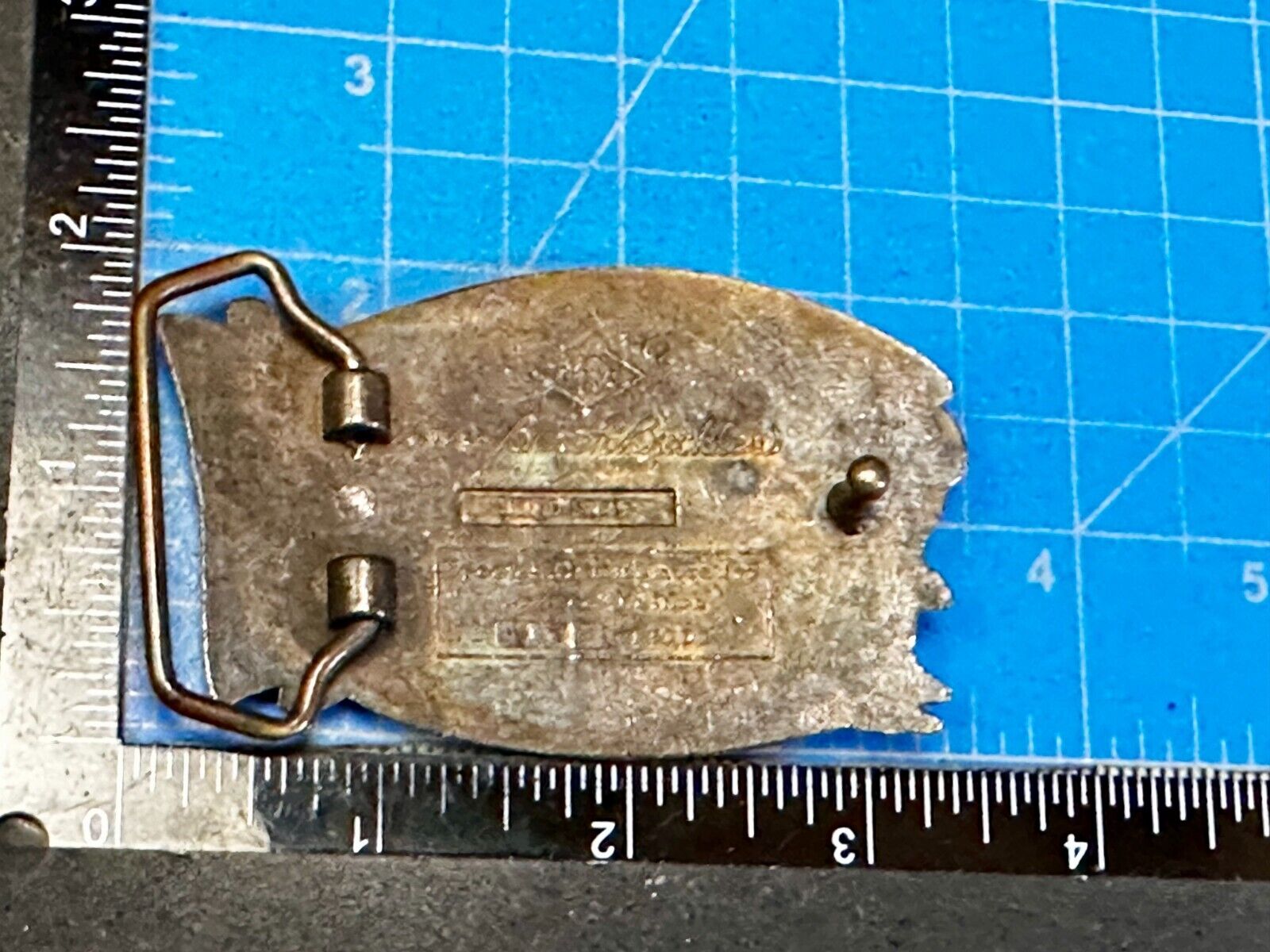 American Aviation Vintage 1984 Solid Brass Commemorative Belt Buckle by Baron