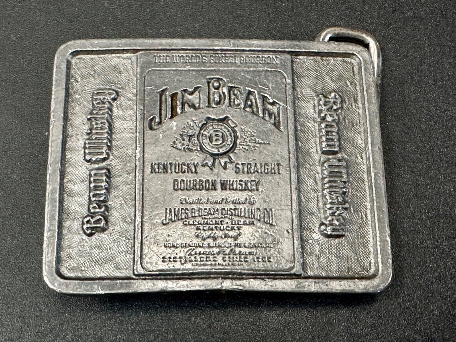 Beam Whiskey - Different Promo  Kentucky Straight Bourbon Metal Belt Buckle