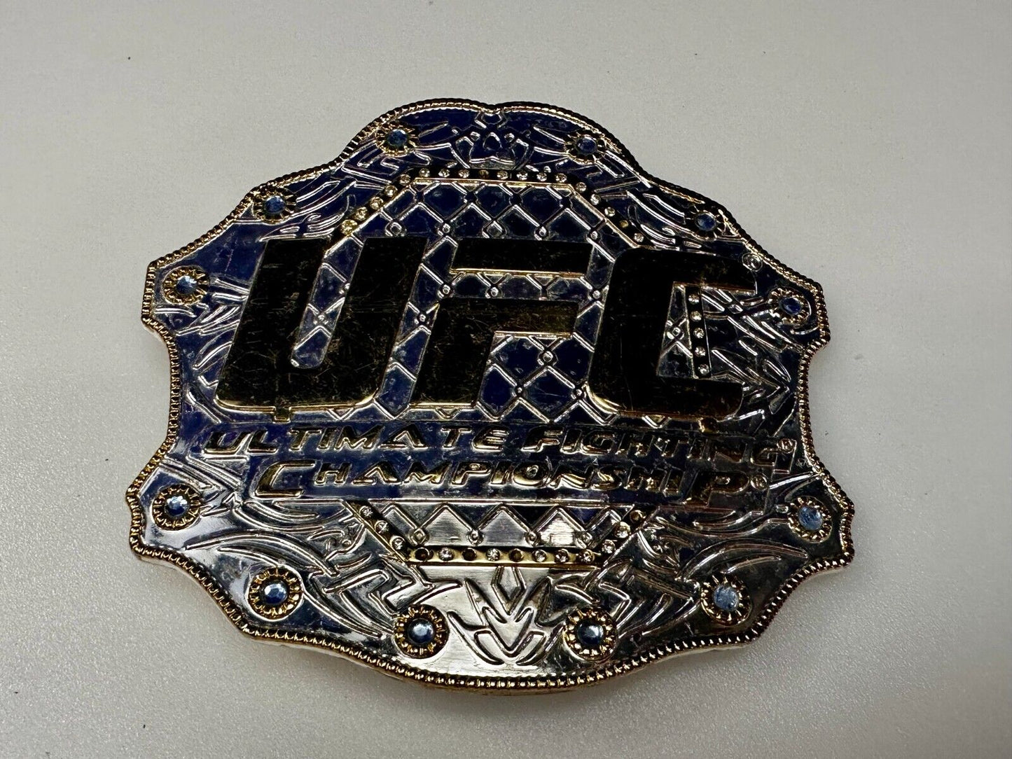 UFC Ultimate Fighting Championship Mixed Martial Arts Belt Buckle 2009 Zuffa