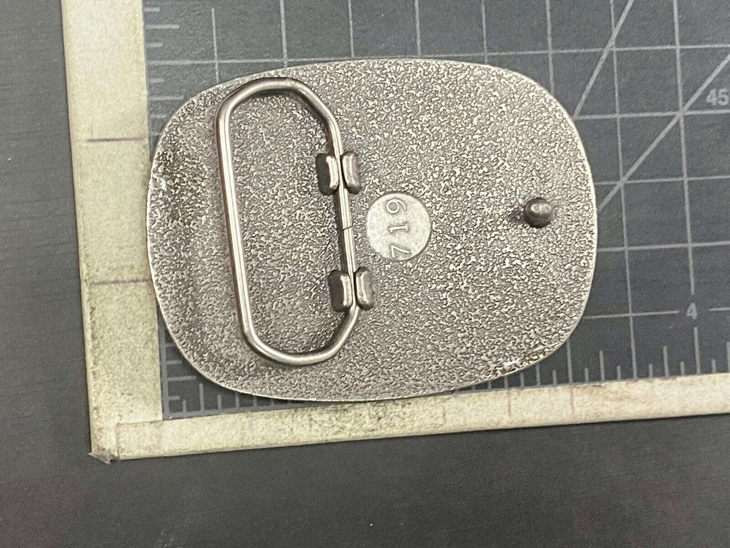 719 Story Picture Belt Buckle   - Old Time Movie Stars