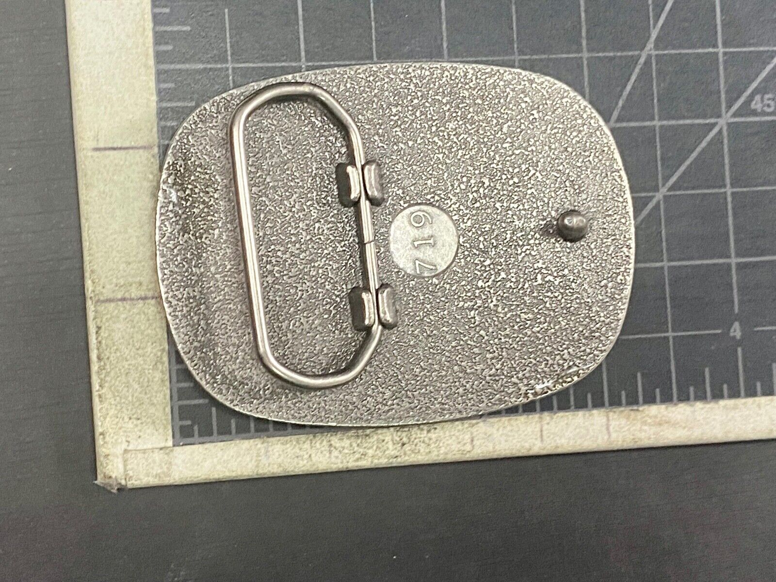 719 Story Picture Belt Buckle   - Old Time Movie Stars