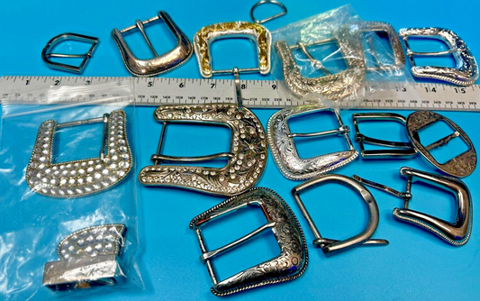  Vintage & Modern Belt buckles -  Lot, Grab Bag - Resale Gifts!