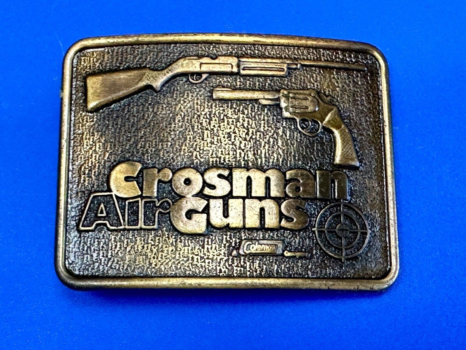 Vintage Crossman Air Guns Vintage Belt Buckle By Coleman Made by Century Canada