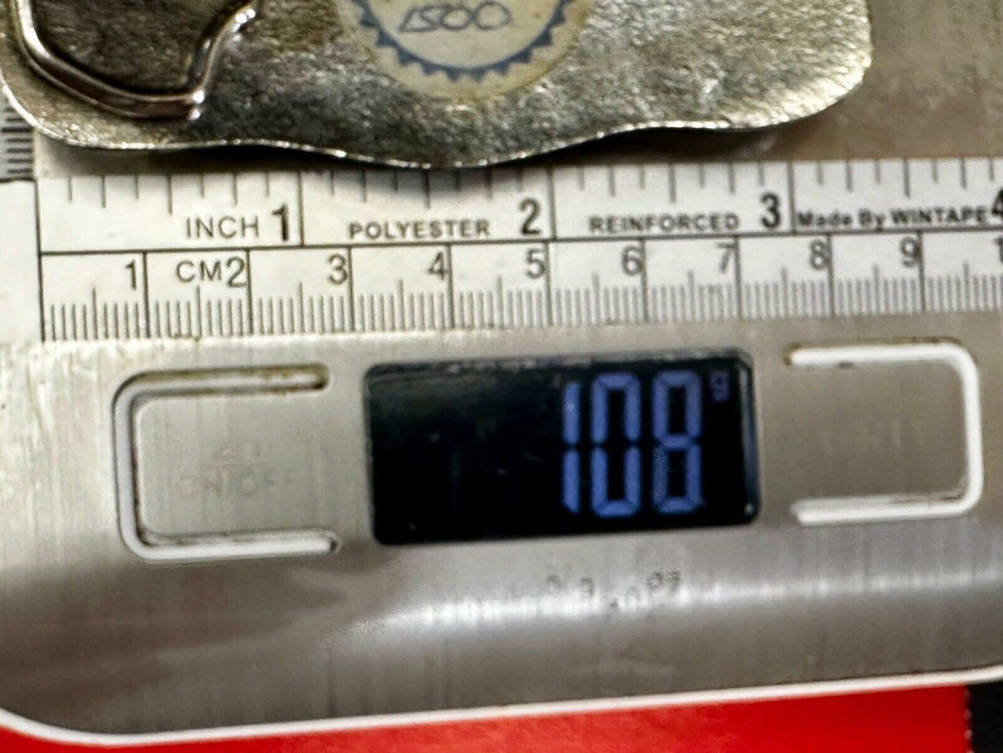 Two Square Pattern on western USA made western Belt Buckle