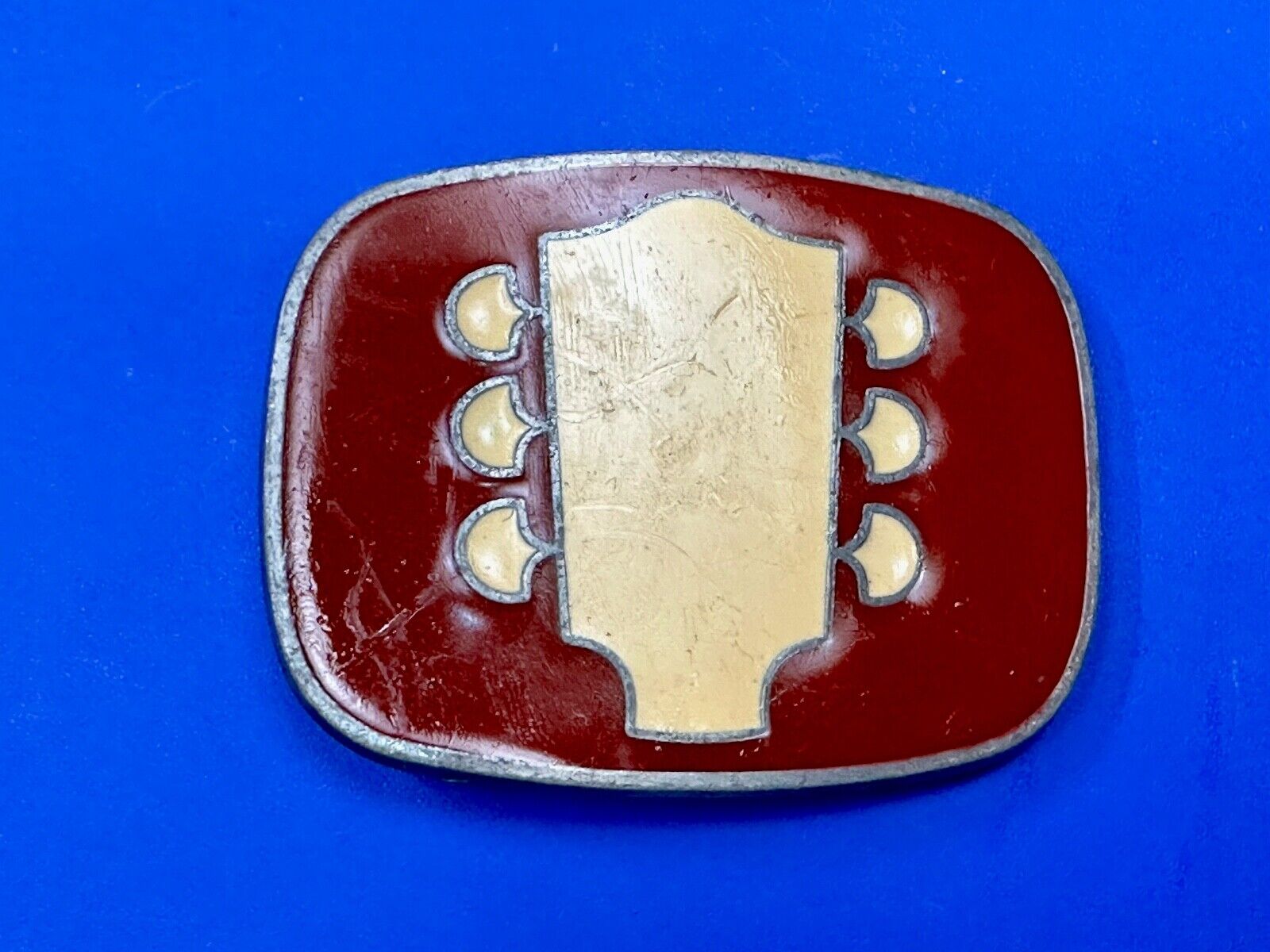 Acoustic Guitar Headstock Tuning Keys enameled belt buckle