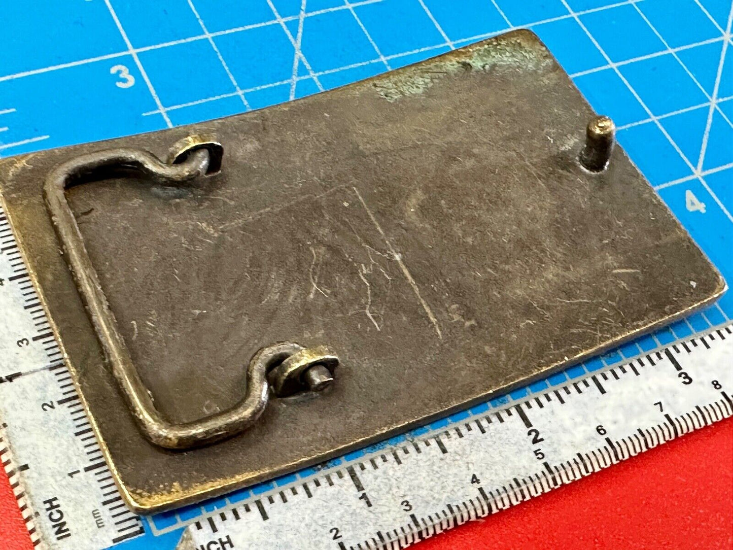 United States Air Force - Patriotic American Military brass tone belt buckle