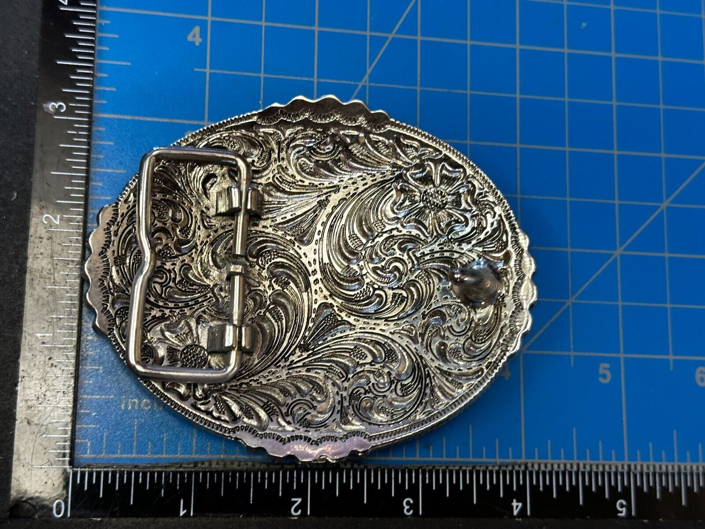 American Bald Eagle - Coming At Ya - Unique Western Two Tone Belt Buckle