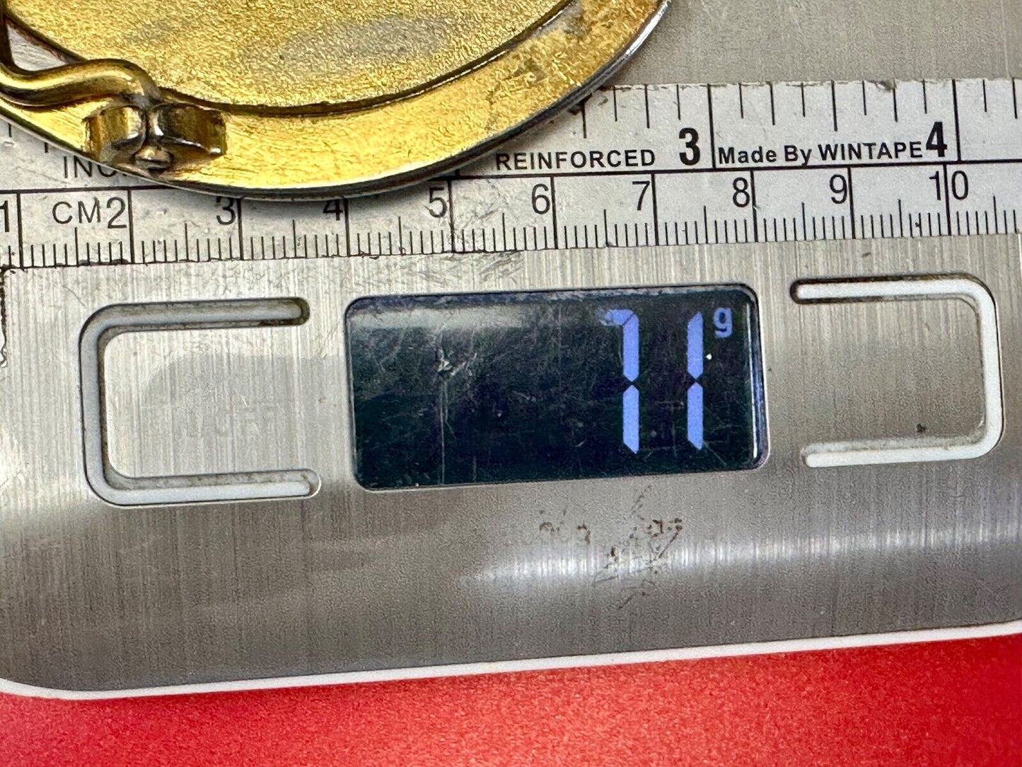 Deer Elk Buck Doe Gorgeous 1970s VON WEST Belt Buckle