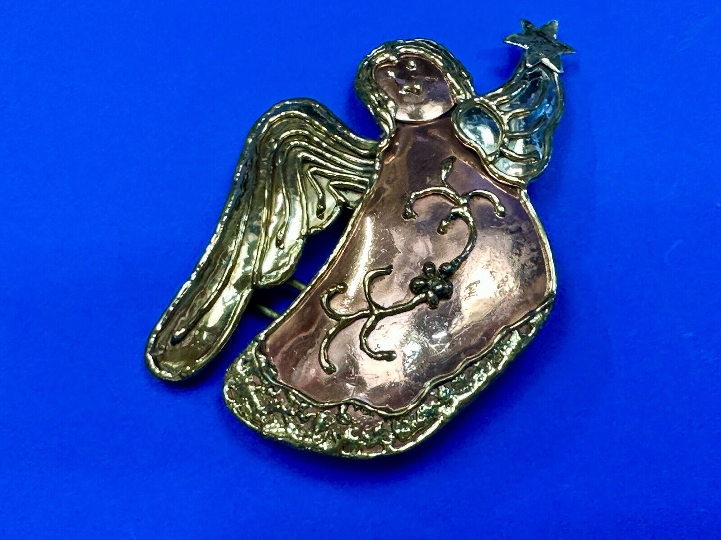 ANGLE Vintage mixed metal belt slide