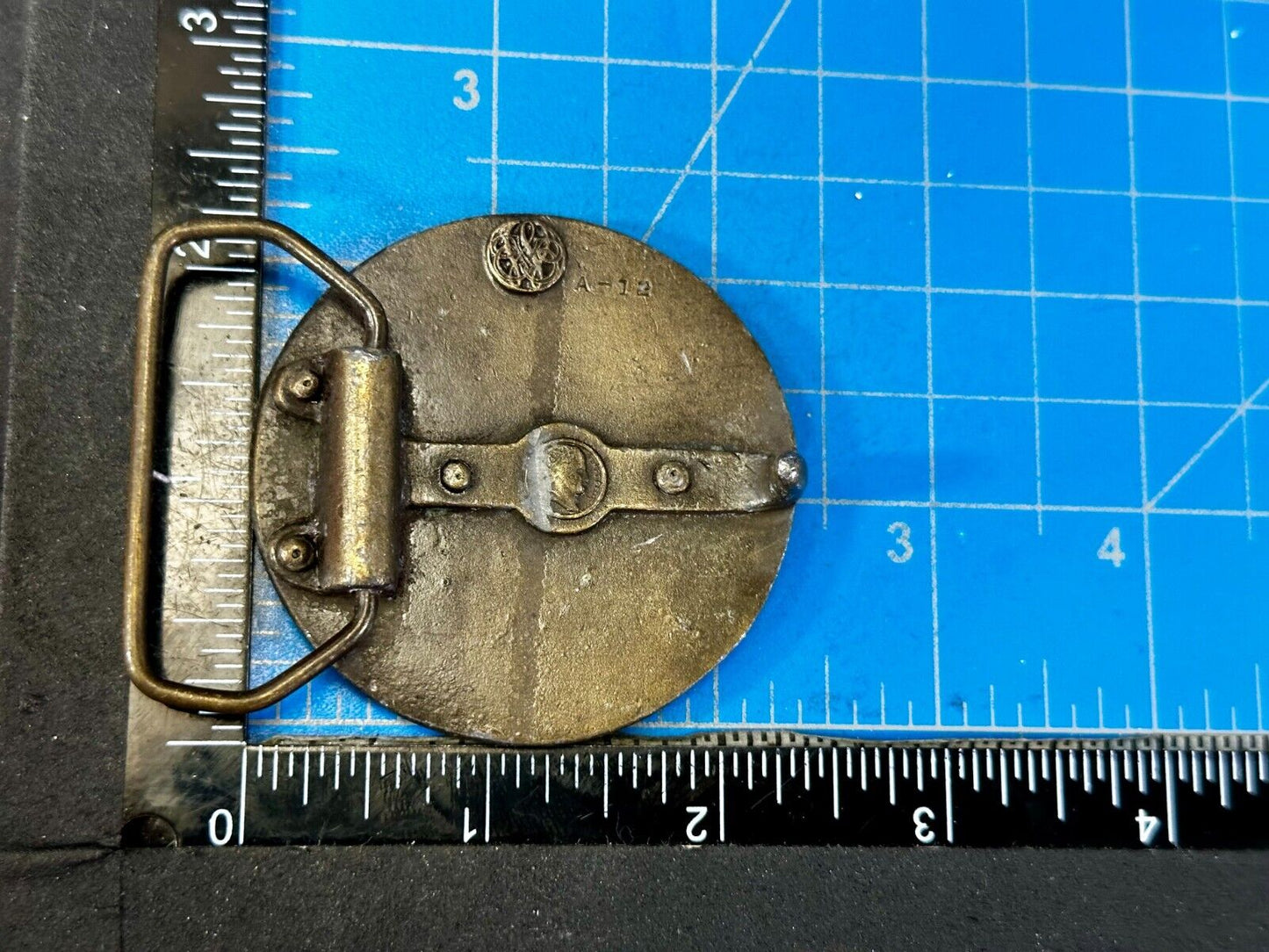 American Watchmakers Watch Parts Steampunk Gears Clock Round Belt Buckle