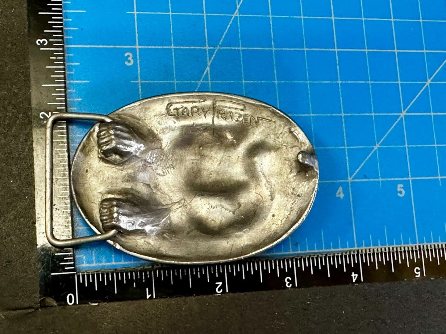 Andalex Wildcat Loadout Vintage Belt Buckle by Sculpture Artist Gary Frazen