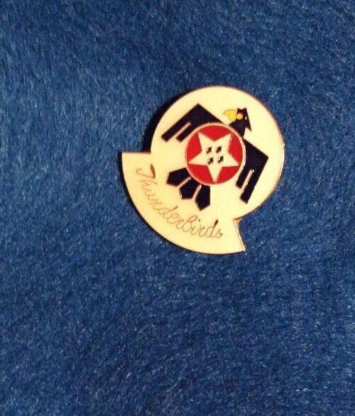 United States Air Force Thunderbirds Enamel Lapel / Hat Pin