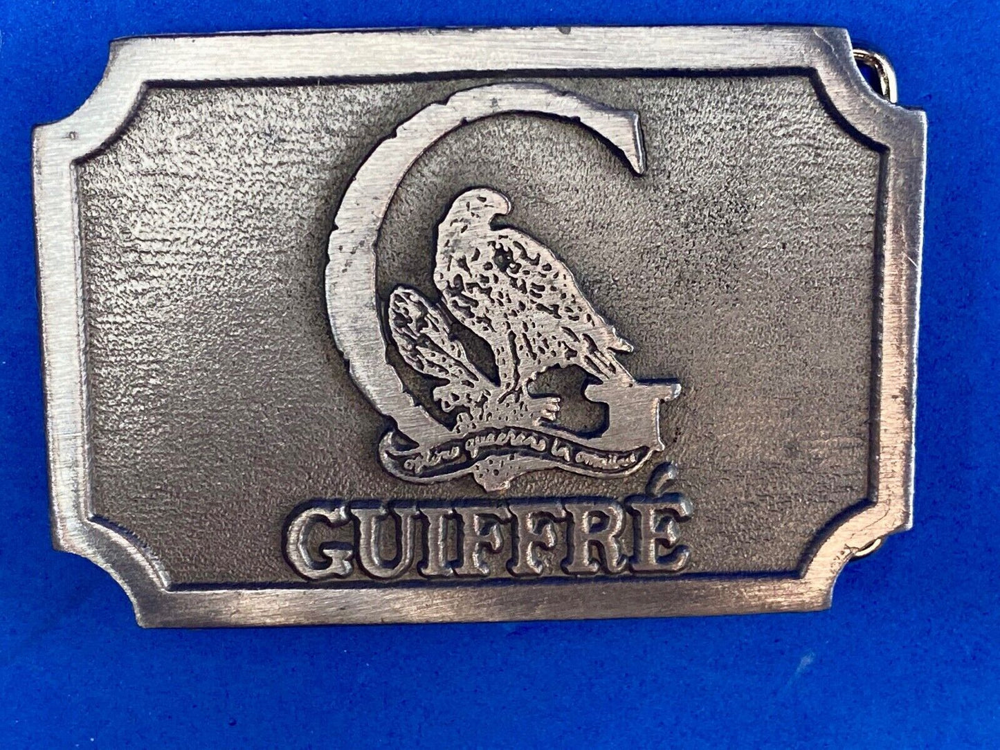 TONY GUIFFRE Belt Buckle BEER Distributor Alexandria VA by Hitline 