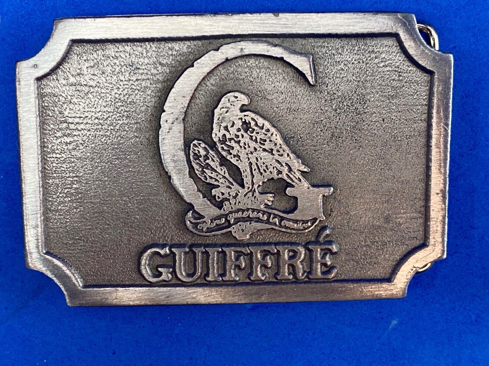 TONY GUIFFRE Belt Buckle BEER Distributor Alexandria VA by Hitline 