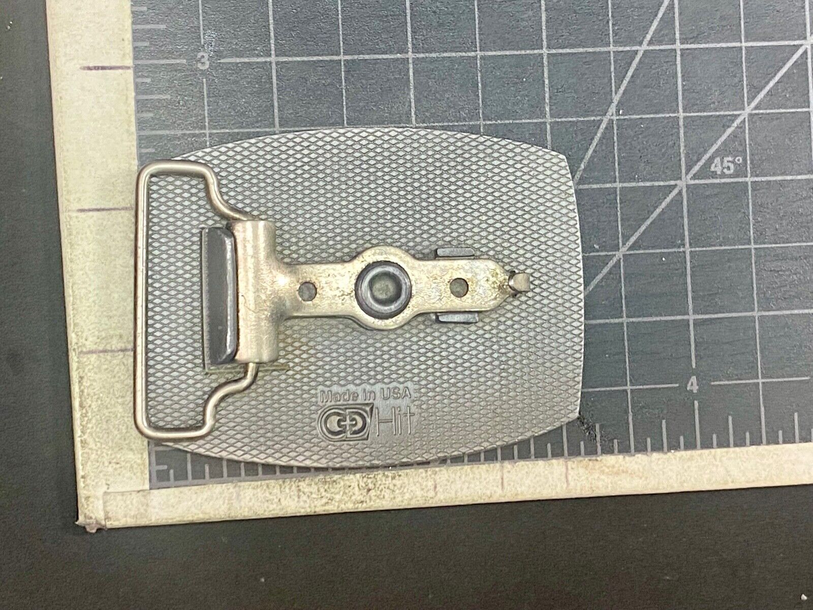 20 Million Metric Tons Mined - Belt Buckle Chisholm, Minnesota Mn Iron Mine  