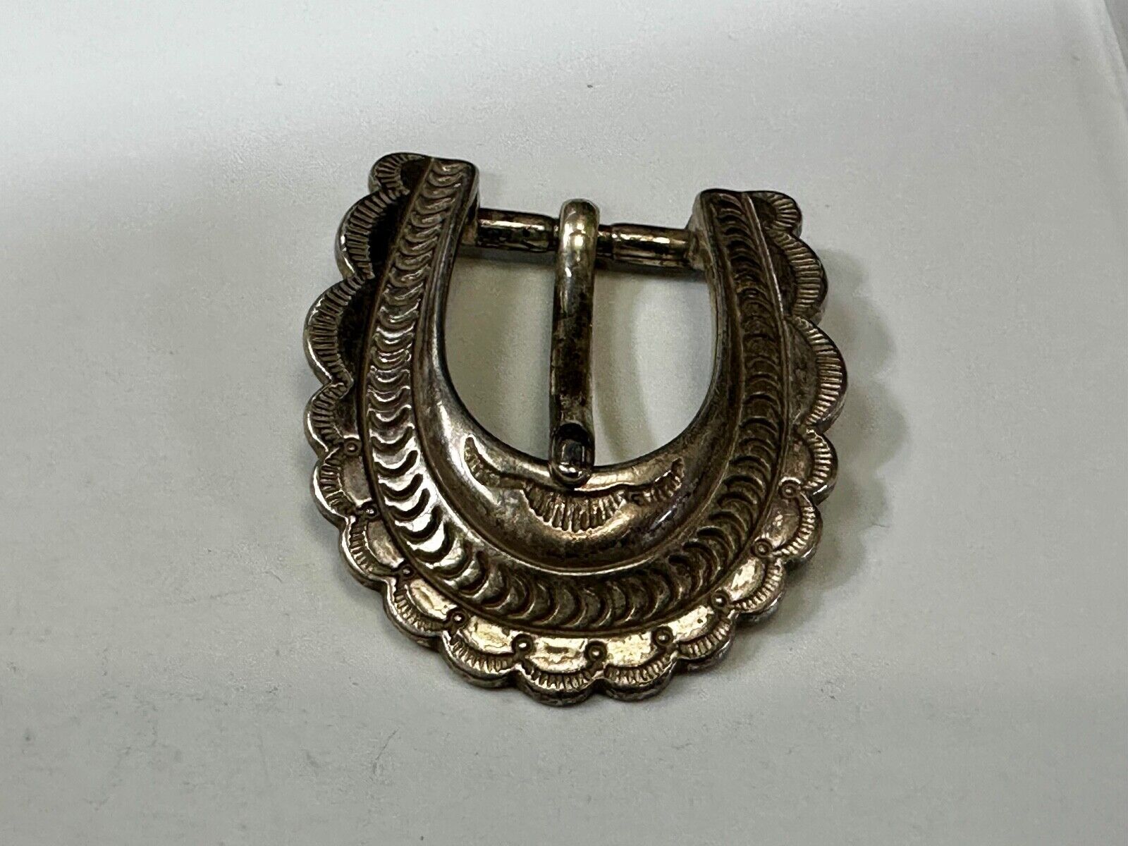 Unique Raised Dimensional Vintage Replacement Ornate Belt Buckle