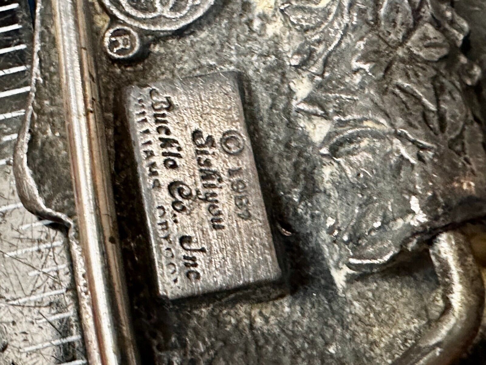 The State of Pennsylvania Virtue Liberty Independence 1982 Siskiyou Belt Buckle