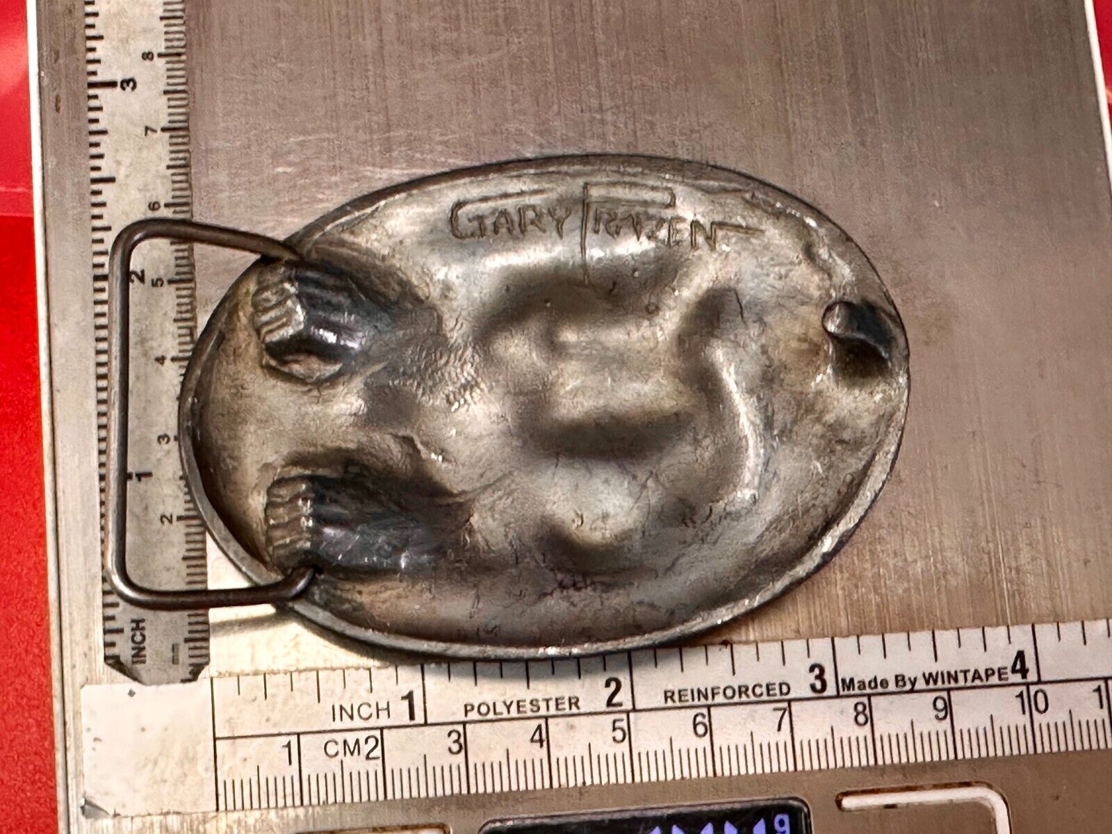 Andalex Wildcat Loadout Vintage Belt Buckle by Sculpture Artist Gary Frazen