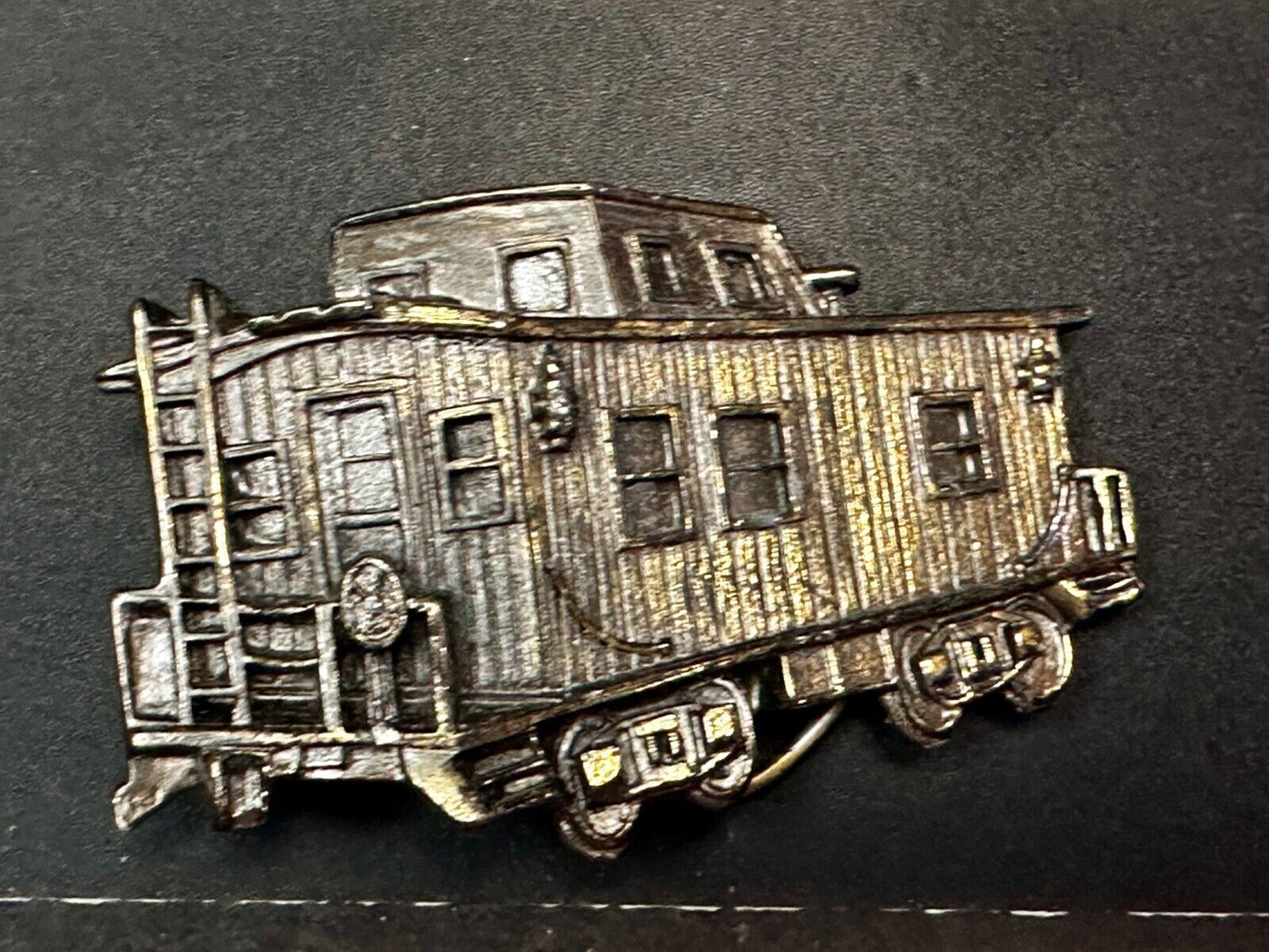 Train Caboose RailRoad Vintage 1979 - The Great American Belt Buckle Co