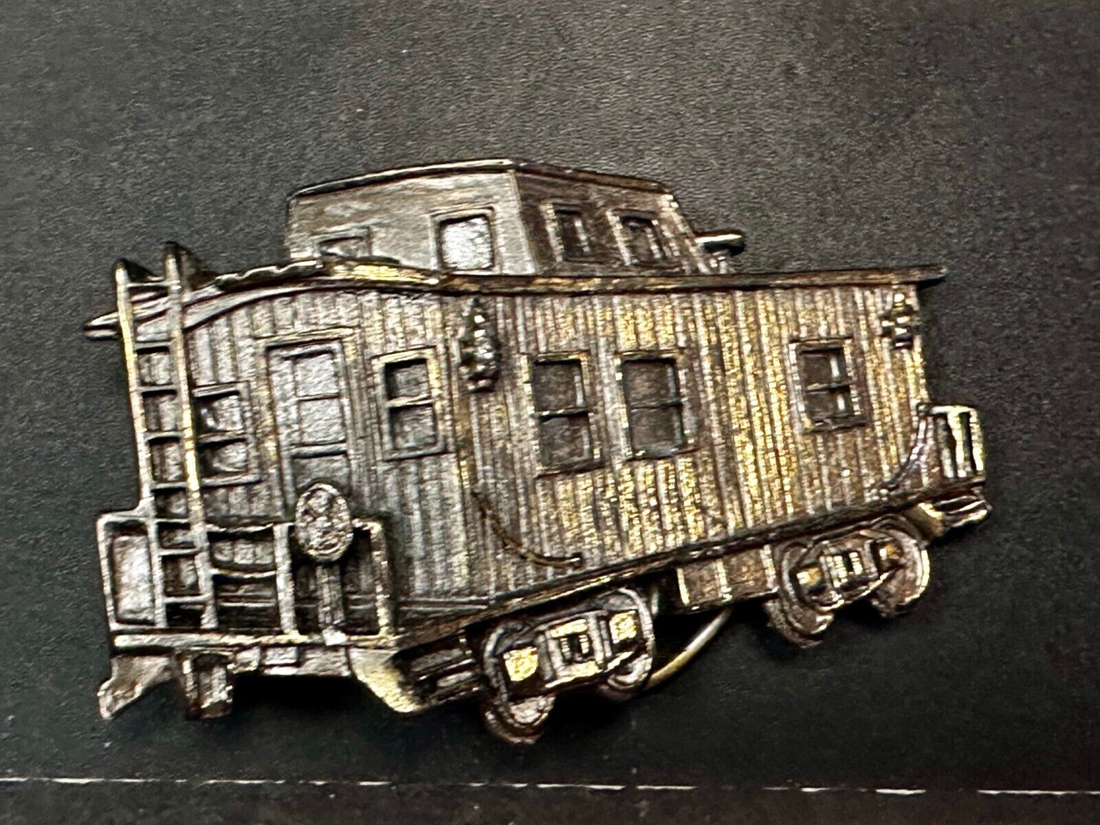Train Caboose RailRoad Vintage 1979 - The Great American Belt Buckle Co