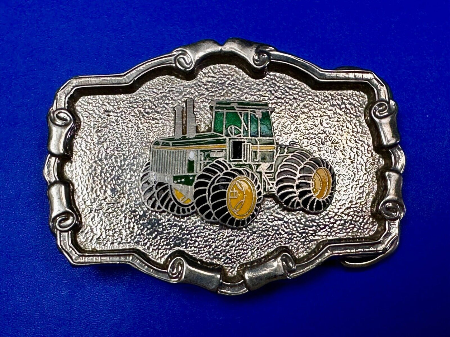 Tractor Agricultural Farm Equipment Arroyo Grande Farmers Vintage W Belt Buckle