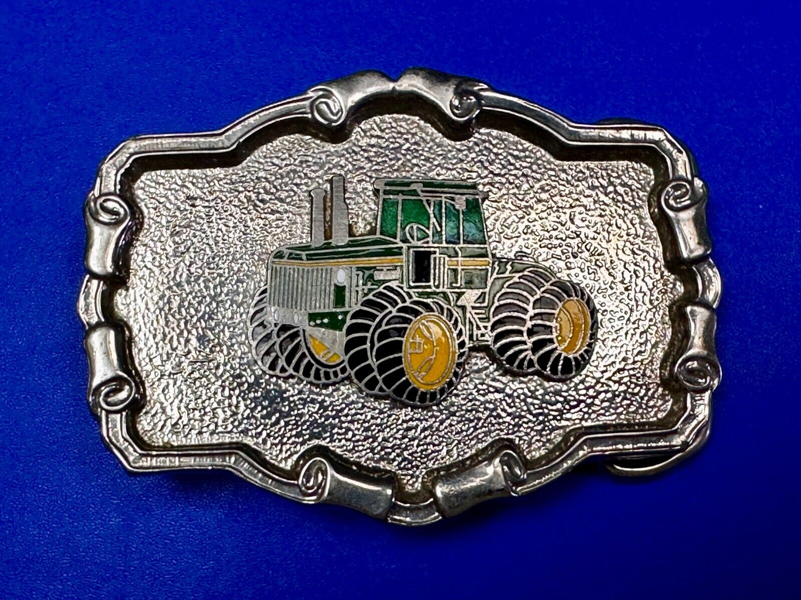 Tractor Agricultural Farm Equipment Arroyo Grande Farmers Vintage W Belt Buckle