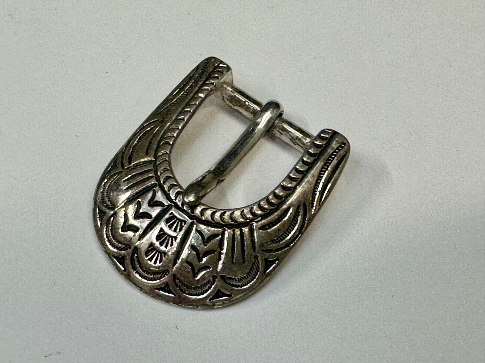 2" wide, silver tone ranger style Replacement  Liz Claiborne belt buckle
