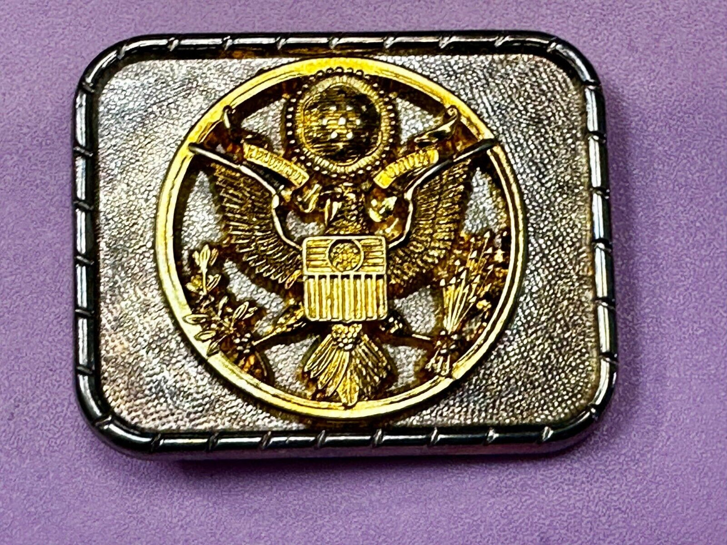 United States of America Great Seal Coat of Arms Patriotic Eagle Belt Buckle
