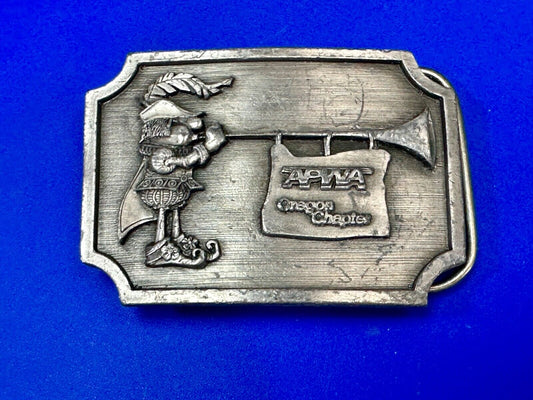APWA Oregon chapter American Public Works Association Conference belt buckle