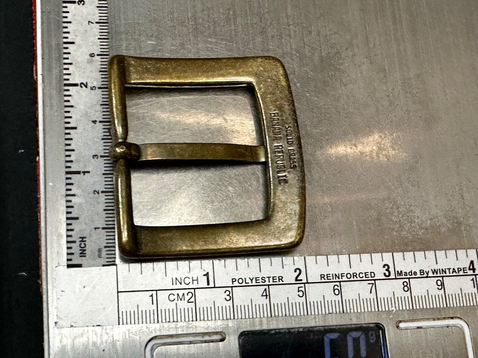 Banania Republic replacement Solid Brass Belt Buckle