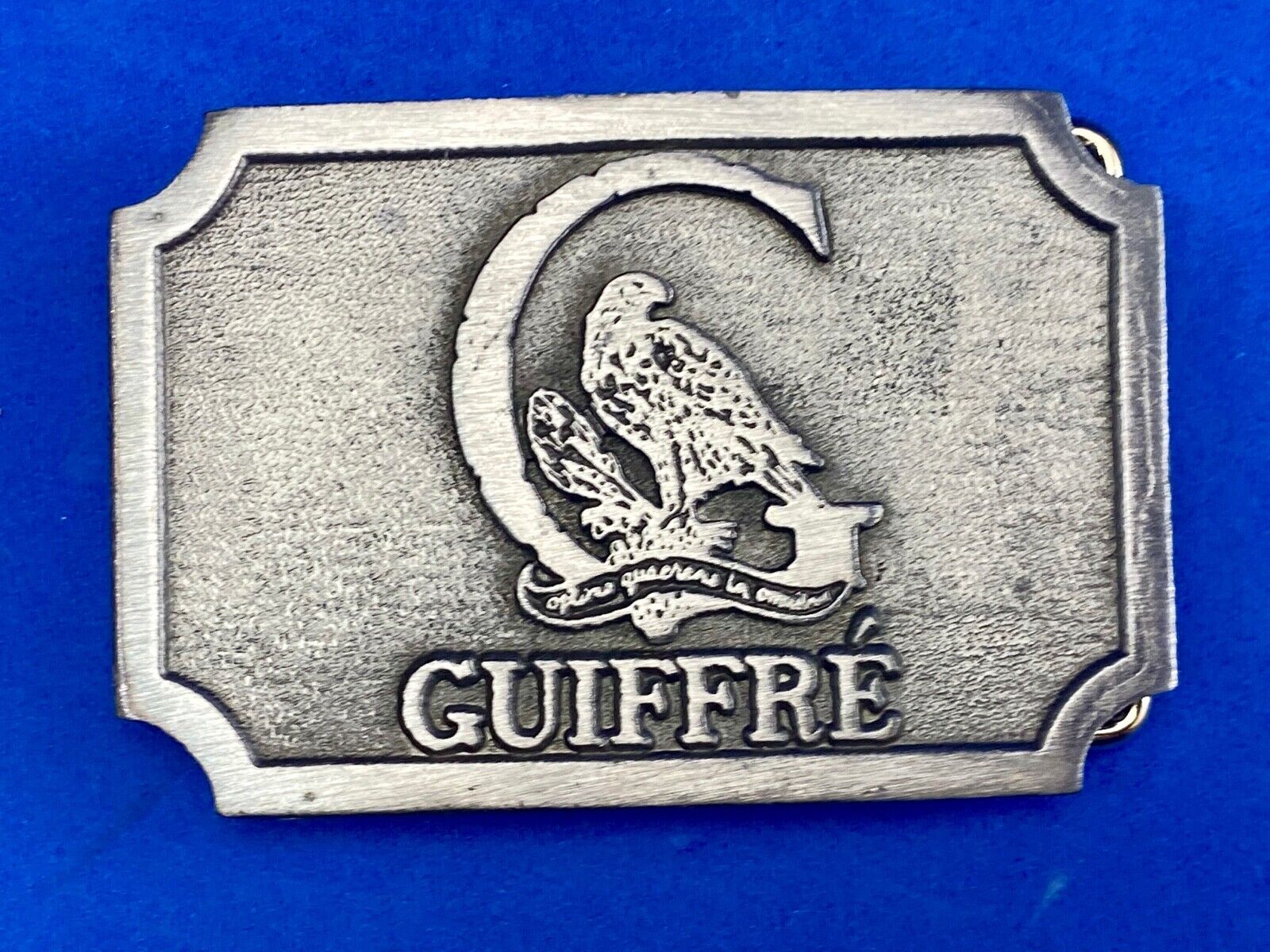 TONY GUIFFRE Belt Buckle BEER Distributor Alexandria VA by Hitline 