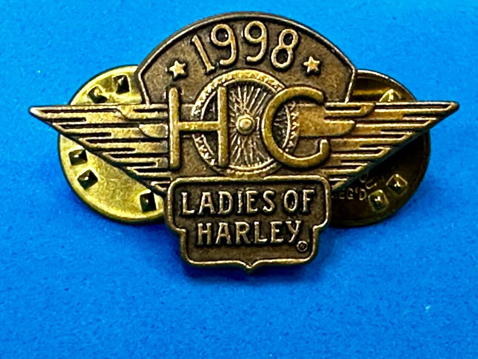 1998 Ladies of Harley Davidson Owners Group HOG Pin for Jacket or Vest