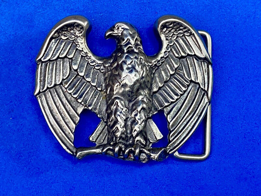 1982 Avon Majestic Patriotic America Eagle - Cut Out Metal Belt Buckle