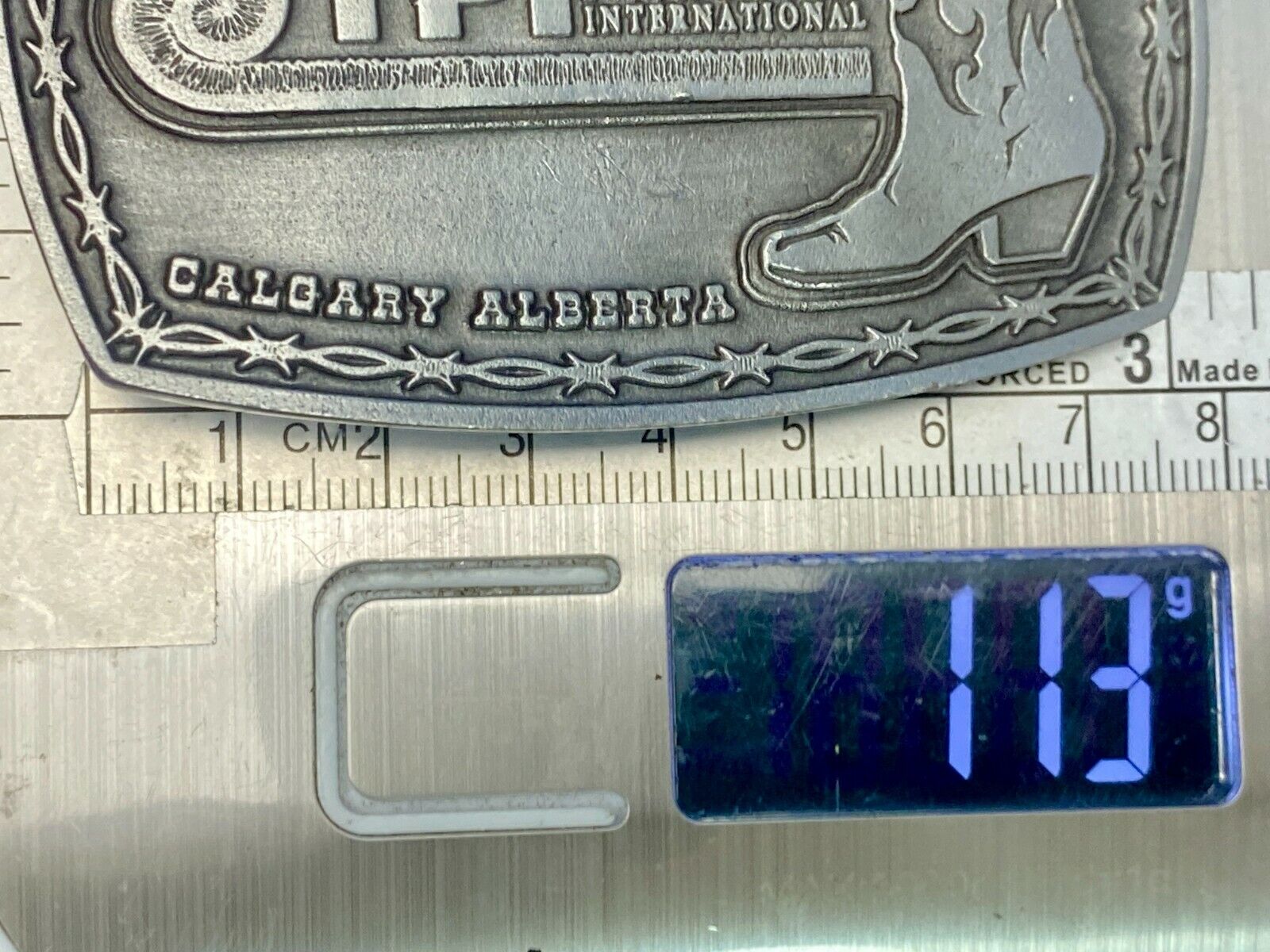Tpi Turfgrass Producers International Belt Buckle Calgary Alberta Belt Buckle