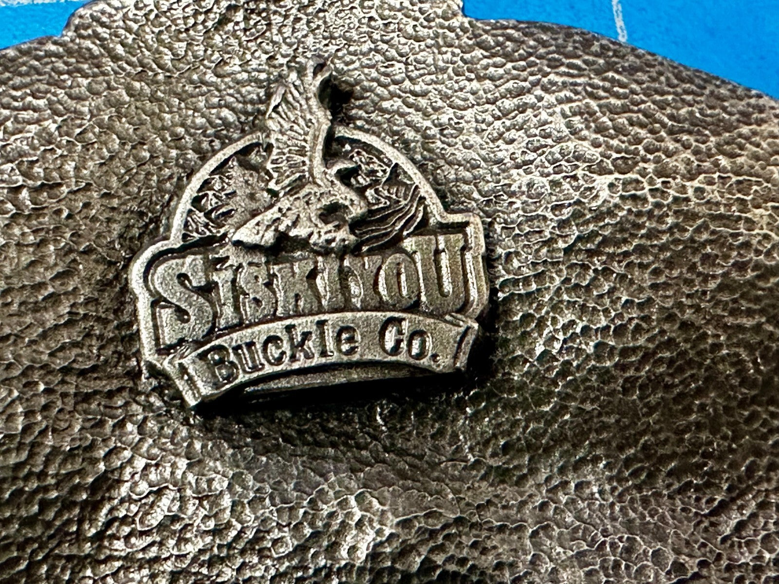 American Fire Fighters Ever Ready Ever Willing Vintage 1988 Siskiyou Belt Buckle
