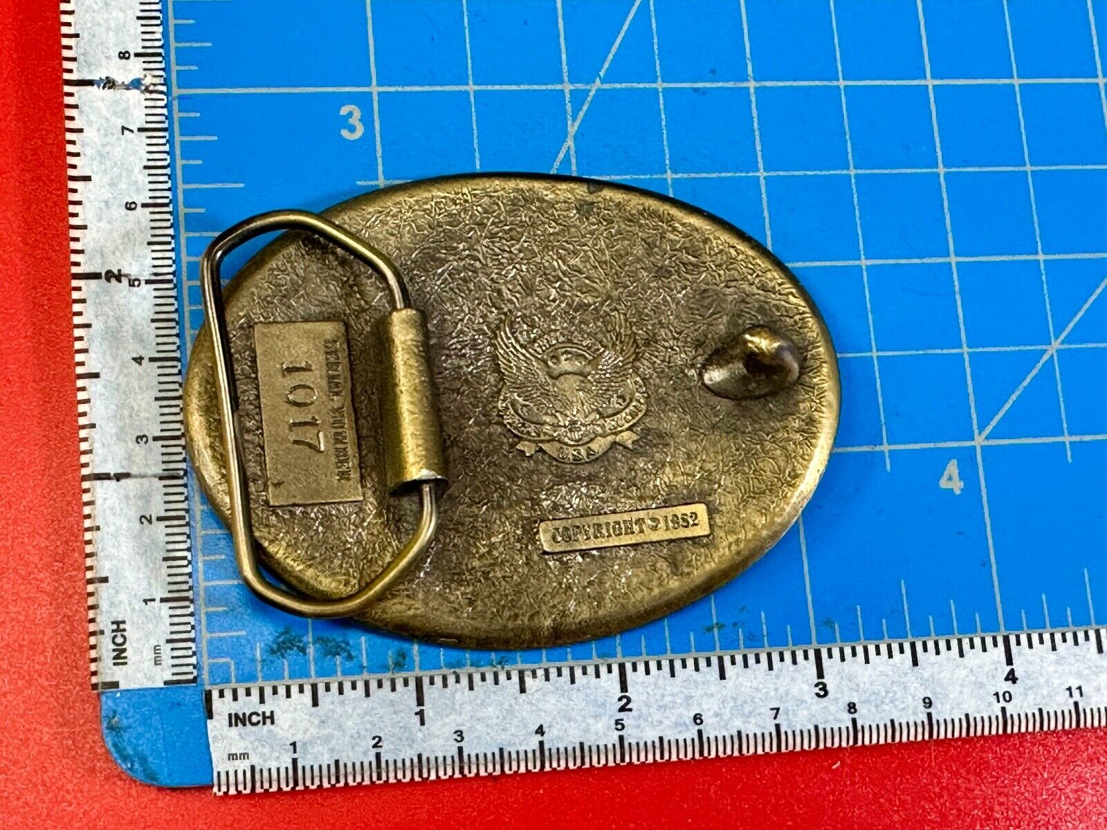 3M company Vintage 1982 belt buckle Adhesives, Magnetic Reel tapes, Tools etc!